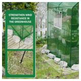$80 SPECILITE 56 56 78Inch Walk-in Greenhouse with Thick PE Cover