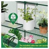 $80 SPECILITE 56 56 78Inch Walk-in Greenhouse with Thick PE Cover