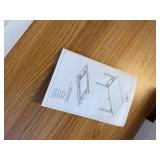 $116 Need 47-Inch Computer Desk Folding Table BIFMA, Teak AC5BW-120