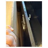 $121 VEVOR Heavy Duty Aluminum Truck Bed Tool Box Diamond Plate Black