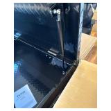 $121 VEVOR Heavy Duty Aluminum Truck Bed Tool Box Diamond Plate Black