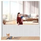 $80 120in Baby & Dog Gate, Extra Wide, 34in Tall, Indoor/Outdoor