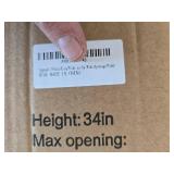 $80 120in Baby & Dog Gate, Extra Wide, 34in Tall, Indoor/Outdoor