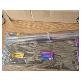 24 x 60 Inch Clear Plastic Dining Table Protector Tablecloth