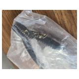 40in Heavy Duty Fire Tongs - Firewood Grabber, Scissor Serrated