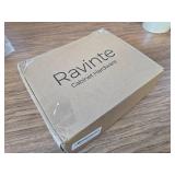 Ravinte 60Pk 3/8" Inset Matte Black Self Closing Cabinet Hinges