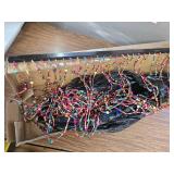 $65 FlavorThings Rainbow Wood Beaded Curtain 36x79 Door Decor