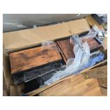 $63 WLIVE 9-Drawer Dresser with Fabric Bins, Steel Frame, Wood Top