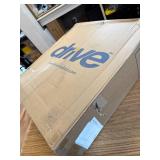 Drive Medical Folding Steel Bedside Commode Chair - 3-in-1 Toilet