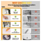 $63 4-Tier Rotating Bookshelf Tower, 360 Bookcase, White