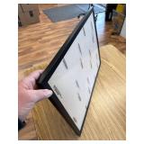 NAOKBOEE 14x19 Picture Frame in Black with Plexiglass, H/V