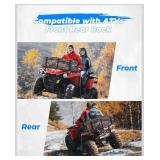 KEMIMOTO ATV Gear Bag for Front Rear Rack,