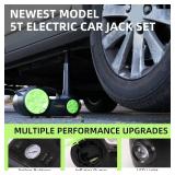 $95 ROGTZ 5 Ton 12V Electric Hydraulic Car Jack Kit with Impact Wrench