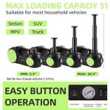 $95 ROGTZ 5 Ton 12V Electric Hydraulic Car Jack Kit with Impact Wrench