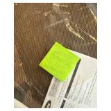 $125 UniFlame S-1127 Wrought Iron Spark Guard Screen 41W x31.5H