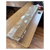 $180 6 Pack Real Estate Yard Signs: Metal H-Frame with Rider, Black