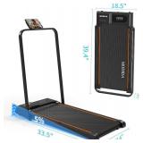 $150 3-in-1 Treadmill Portable Walking Pad, Remote LED Display