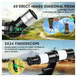$80 Telescope for Kids & Beginners, 70mm/400mm Focal Refractor