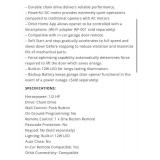 HPf Atoms Chain Garage Door Opener, Model: ATR-1611C $174.99