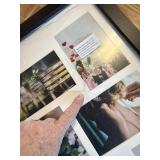 $63 41x17 Wooden Collage Frame, 20 Openings for 4x6, Wall Mount Black