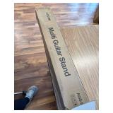 AODSK 5-Guitar Stand Rack, Folding, Portable Black Guitar Holder