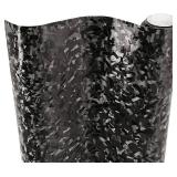 VViViD+ Forged Composite Carbon Car Vinyl Wrap 3x5 Black