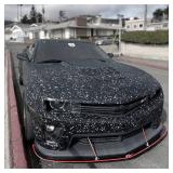 VViViD+ Forged Composite Carbon Car Vinyl Wrap 3x5 Black