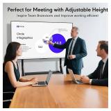 $296 Smart Board Stand with Wheels for 55/65/75