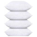 Utopia Bedding 14x14 Throw Pillows (Set of 4, White)