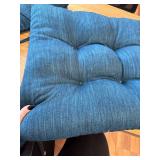 Rocking Chair Cushions, Non-Slip Tufted Seat & Back Indoor