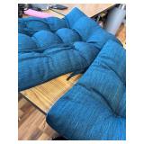 Rocking Chair Cushions, Non-Slip Tufted Seat & Back Indoor