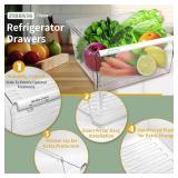 $46 WP2188656 Fridge Crisper Drawer (Upper) - Whirlpool/Kenmore