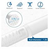 $51 Umimile Tension Curtain Rod, 51-145in, Stainless Steel