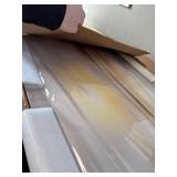 $89 Framed Wall Art Abstract Seascape Canvas Print 20x40in