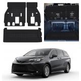 $70 Trunk Mat Toyota Sienna 2021-2026, 7&8 Seats Cargo Liner