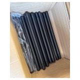 $69 6 Pack 10 ft String Light Poles, Adjustable Stand with Hooks