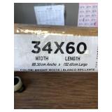 Calyx Interiors Cordless White 1" Light Filtering Mini Blinds