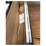 Calyx Interiors Cordless White 1" Light Filtering Mini Blinds