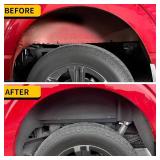 $120 Ford F-150 Rear Wheel Well Liners, 2021-2025, 2Pcs, No Drill
