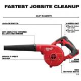 $93 Milwaukee 0884-20 M18 18-Volt Cordless Compact Yard Leaf Blower