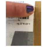 $61 Persilux Cordless Zebra Blinds 33x64 (Grey), Day/Night Dual Layer