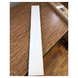 Wall Mounted Clothes Drying Rack 32 in, Foldable Wall Mount White