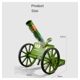 $54 Mortar Launcher Playset, Soft Foam Rocket with 5 Shells (Green)