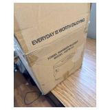 $66 WEILAIANTIAN Towel Warmer Bathroom, Leather Strap & Safety Lock