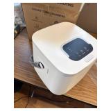 $66 WEILAIANTIAN Towel Warmer Bathroom, Leather Strap & Safety Lock