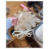 $66 WEILAIANTIAN Towel Warmer Bathroom, Leather Strap & Safety Lock