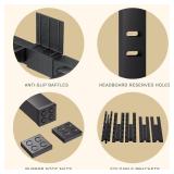 $72 14-Inch Twin Metal Platform Bed Frame with Mattress Stopper