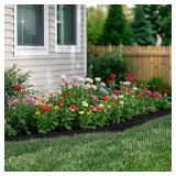 $59 Hugeleaf 4.5 Inch Metal Landscape Edging with 11 Stakes