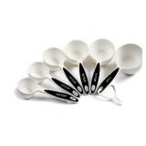 Norpro Grip-Ez Measuring Cup, Set Of 6, White