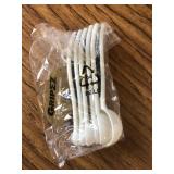 Norpro, White Grip-EZ 6-Piece Measuring Spoons Set, One Size